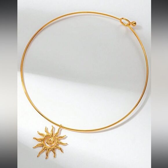 Sun necklace A1142 - Picture 2 of 4
